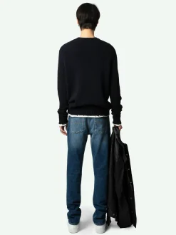 Flash Sale Zadig & Voltaire Kennedy Wool SweaterNEW Black