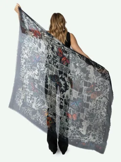 Flash Sale Zadig & Voltaire Kerry Scarf Ink