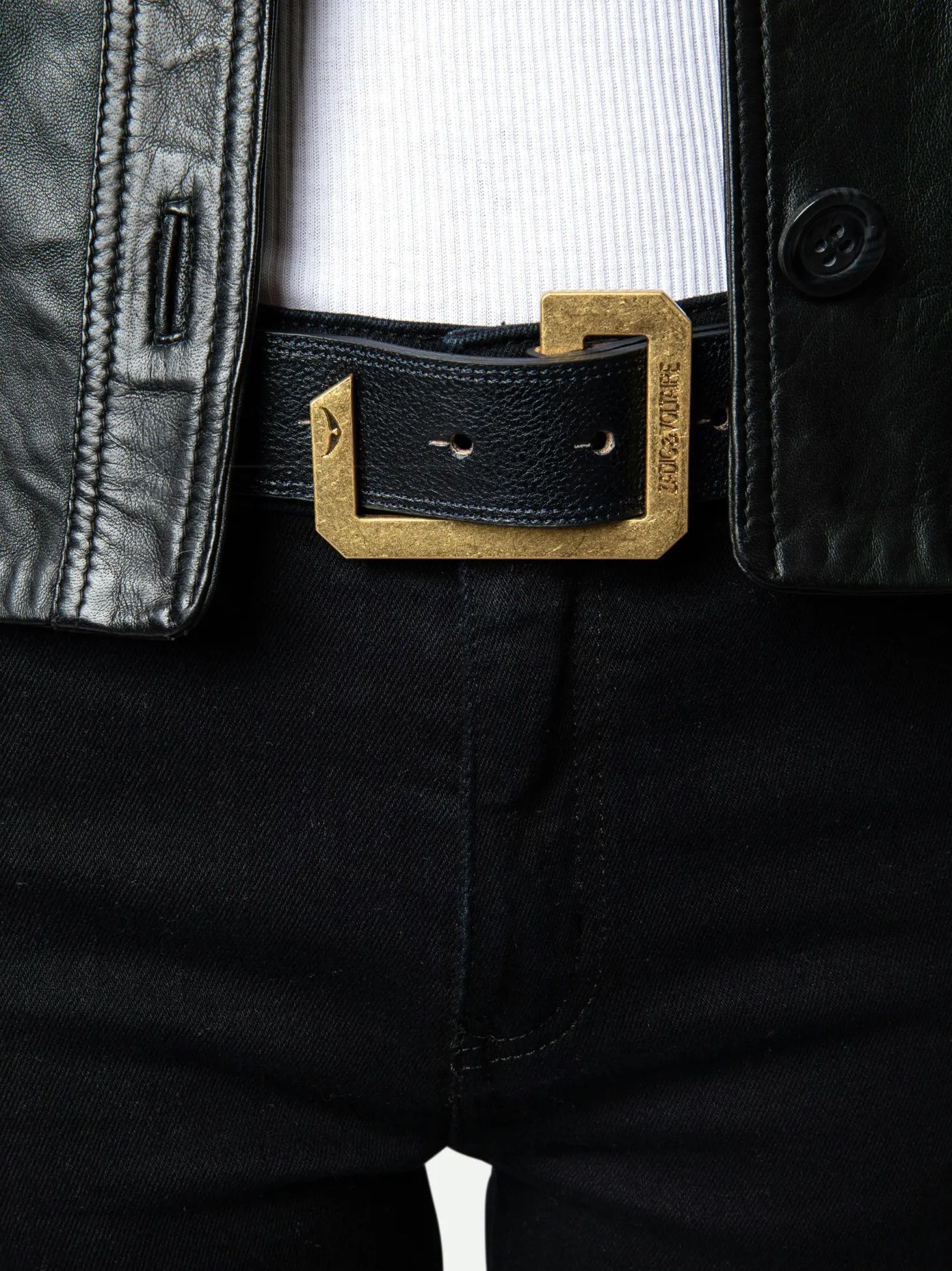 Sale Zadig & Voltaire La Cecilia Belt Ink