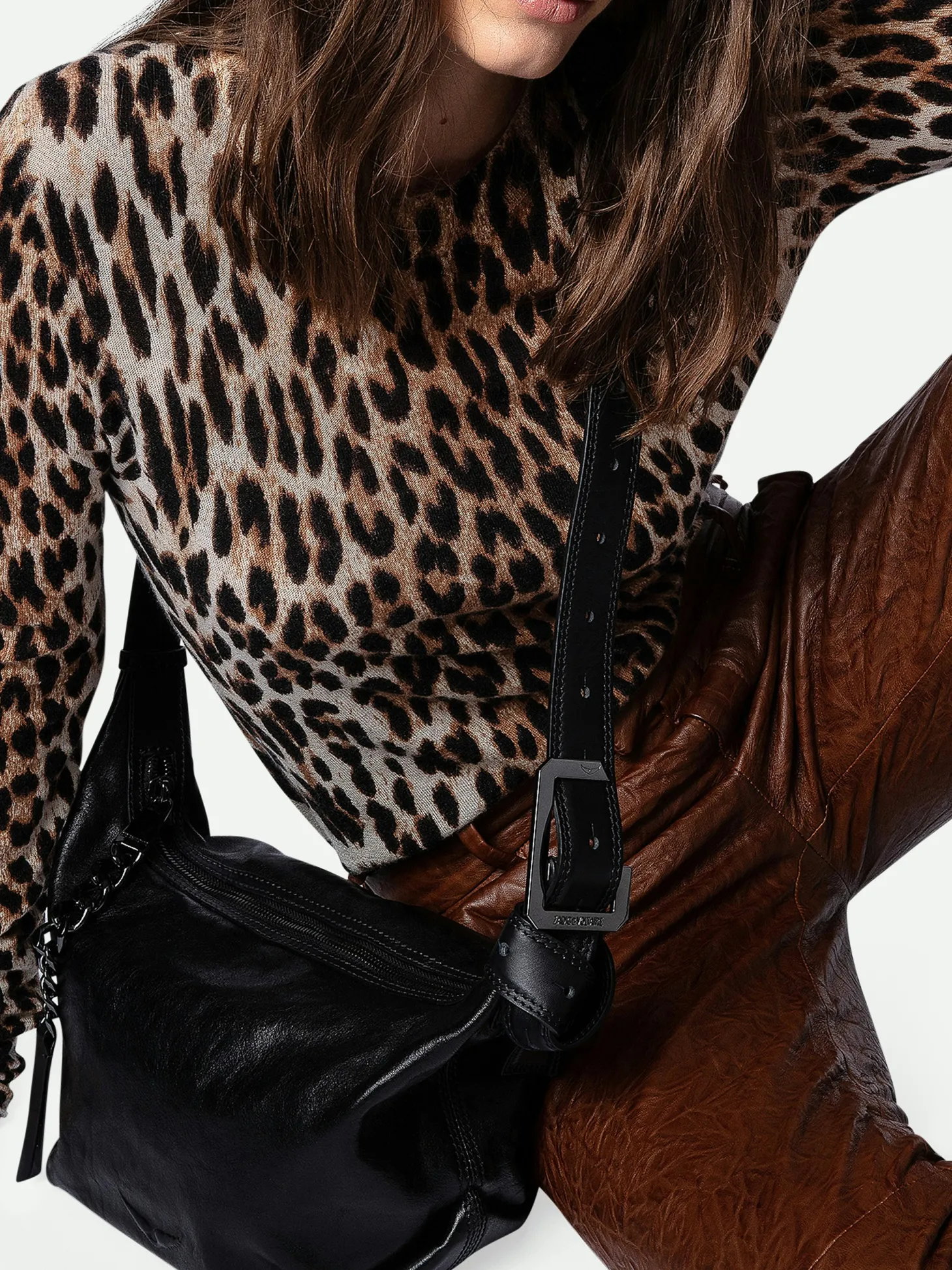 Best Sale Zadig & Voltaire Le Cecilia Bag Black