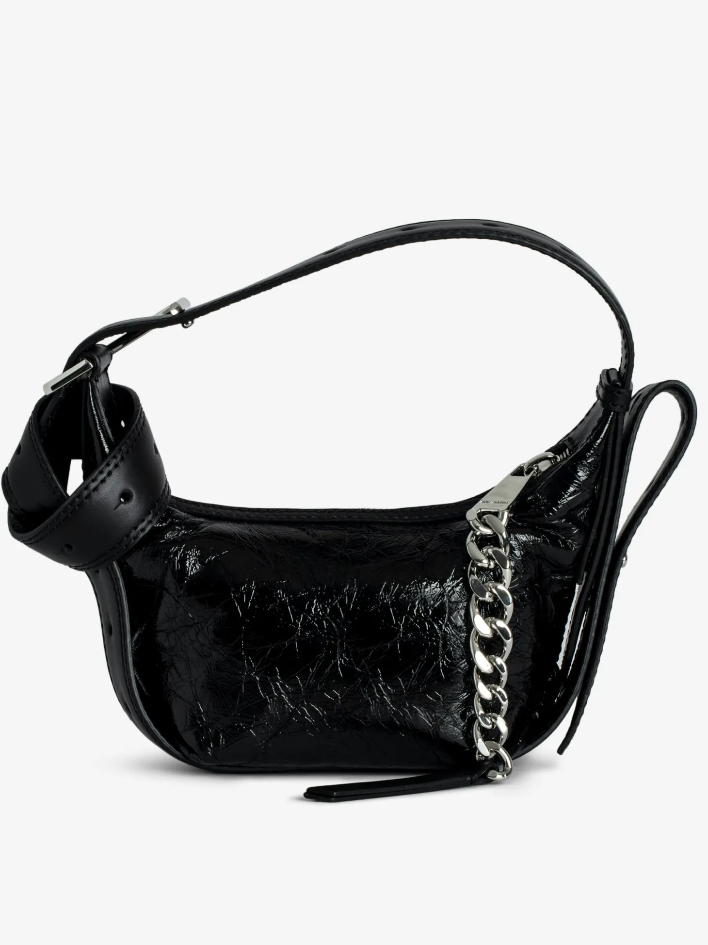 Shop Zadig & Voltaire Le Cecilia XS Bag Black