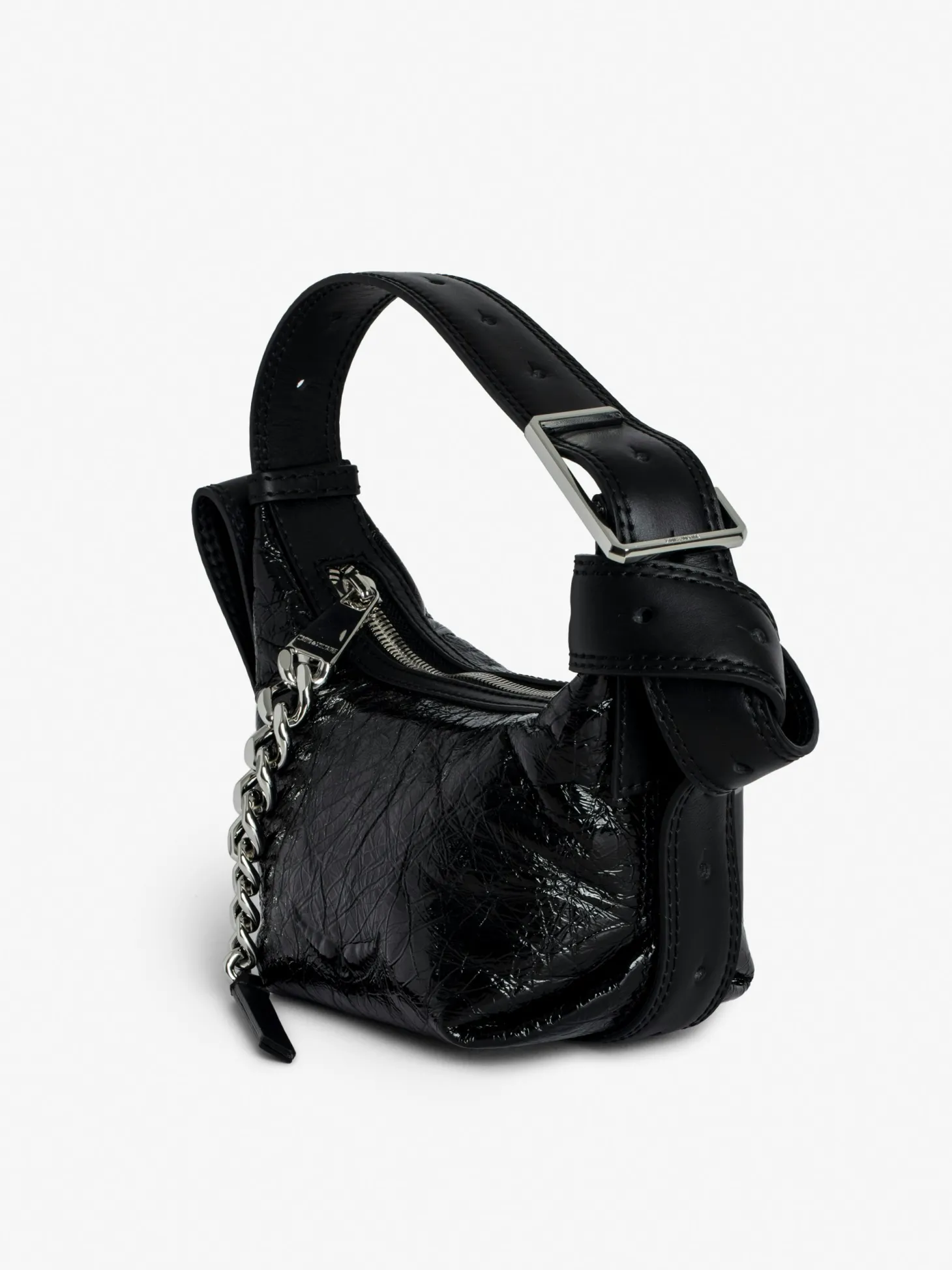 Shop Zadig & Voltaire Le Cecilia XS Bag Black