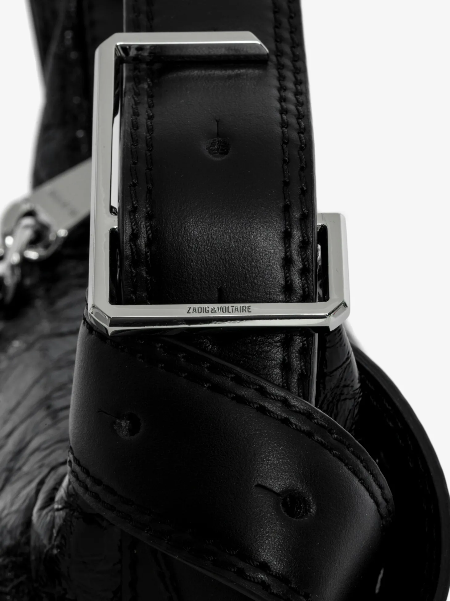 Shop Zadig & Voltaire Le Cecilia XS Bag Black