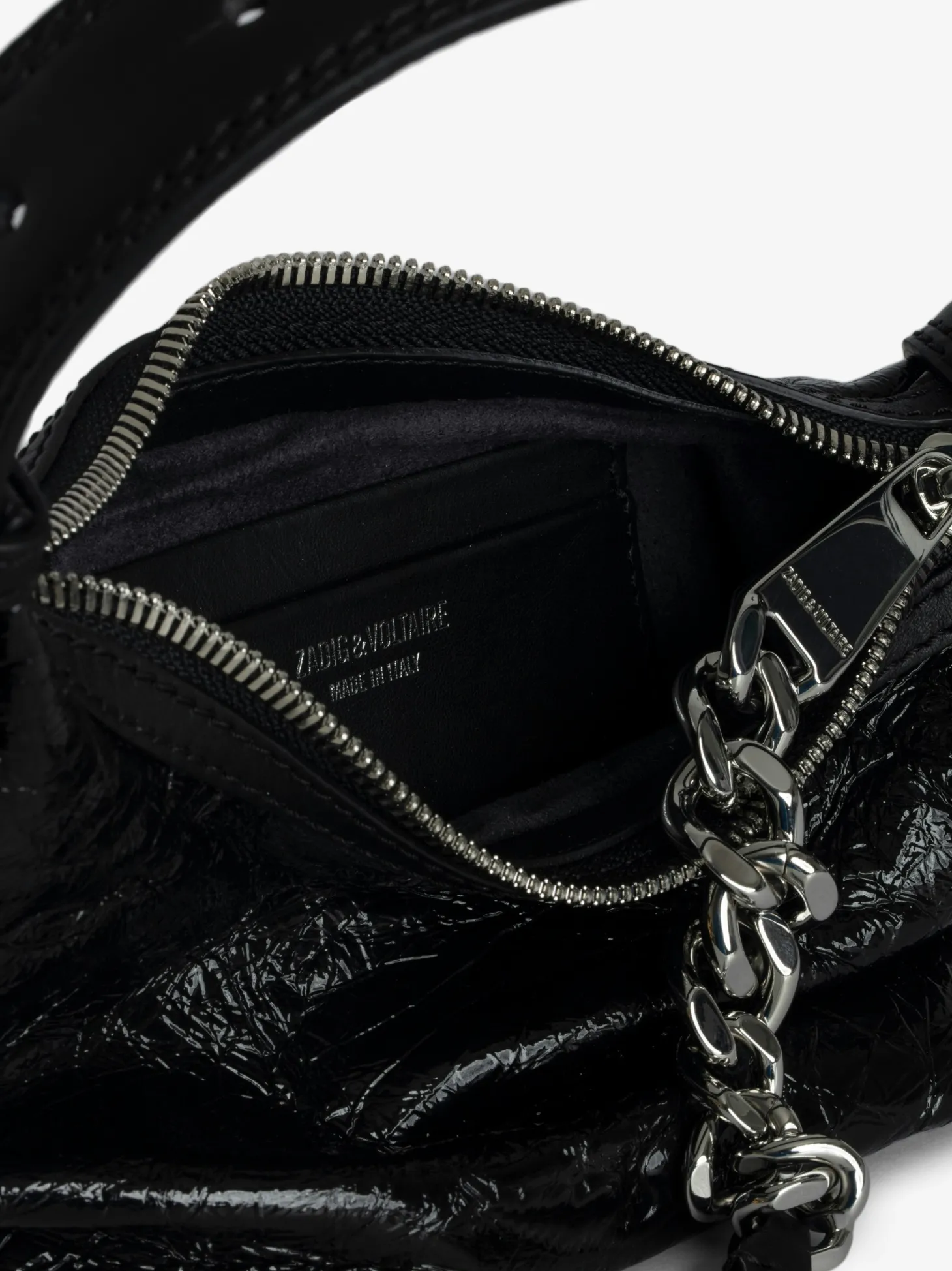 Shop Zadig & Voltaire Le Cecilia XS Bag Black