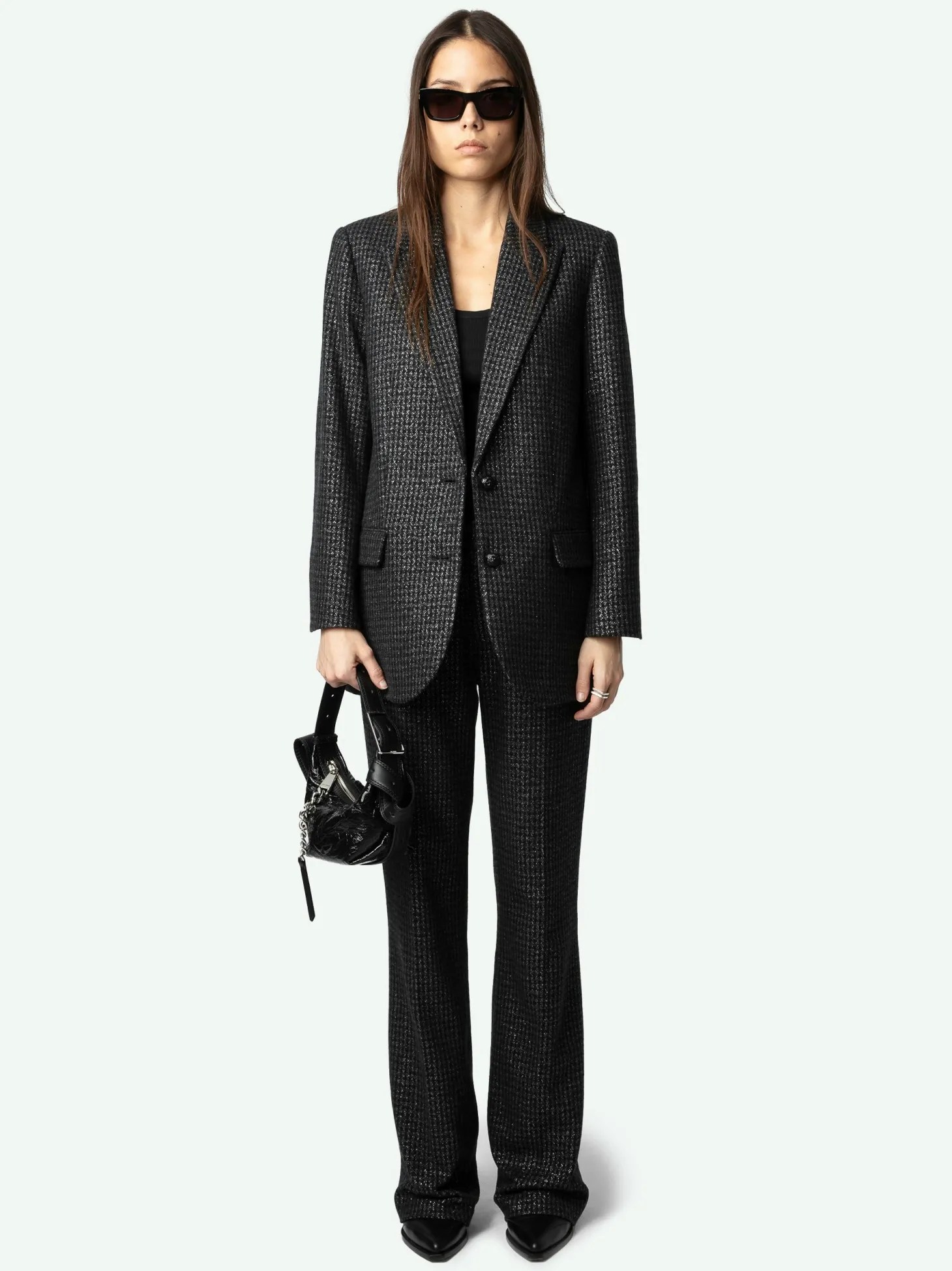 Shop Zadig & Voltaire Le Cecilia XS Bag Black
