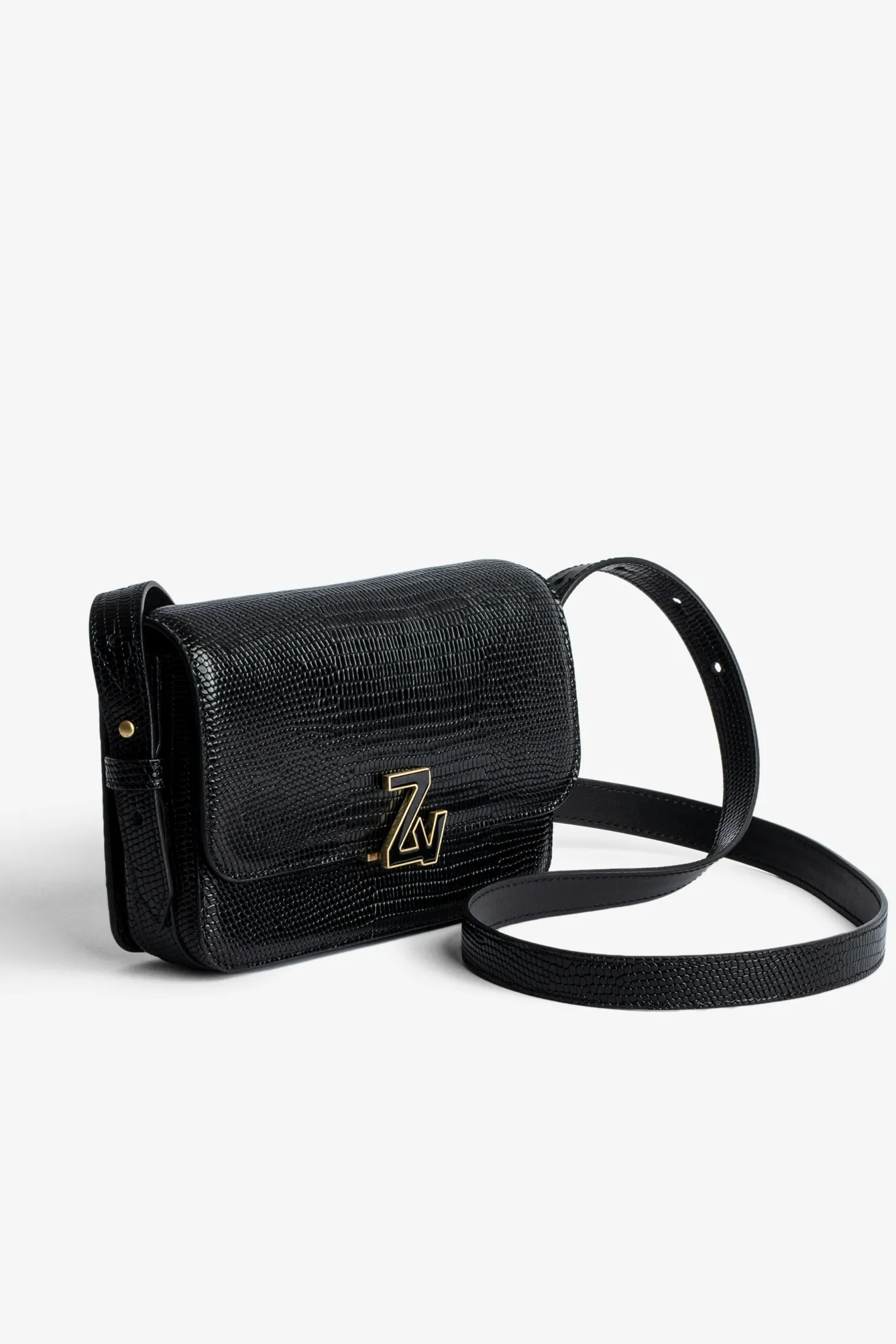 Discount Zadig & Voltaire Le Mini ZV Initiale BagICONIC Black