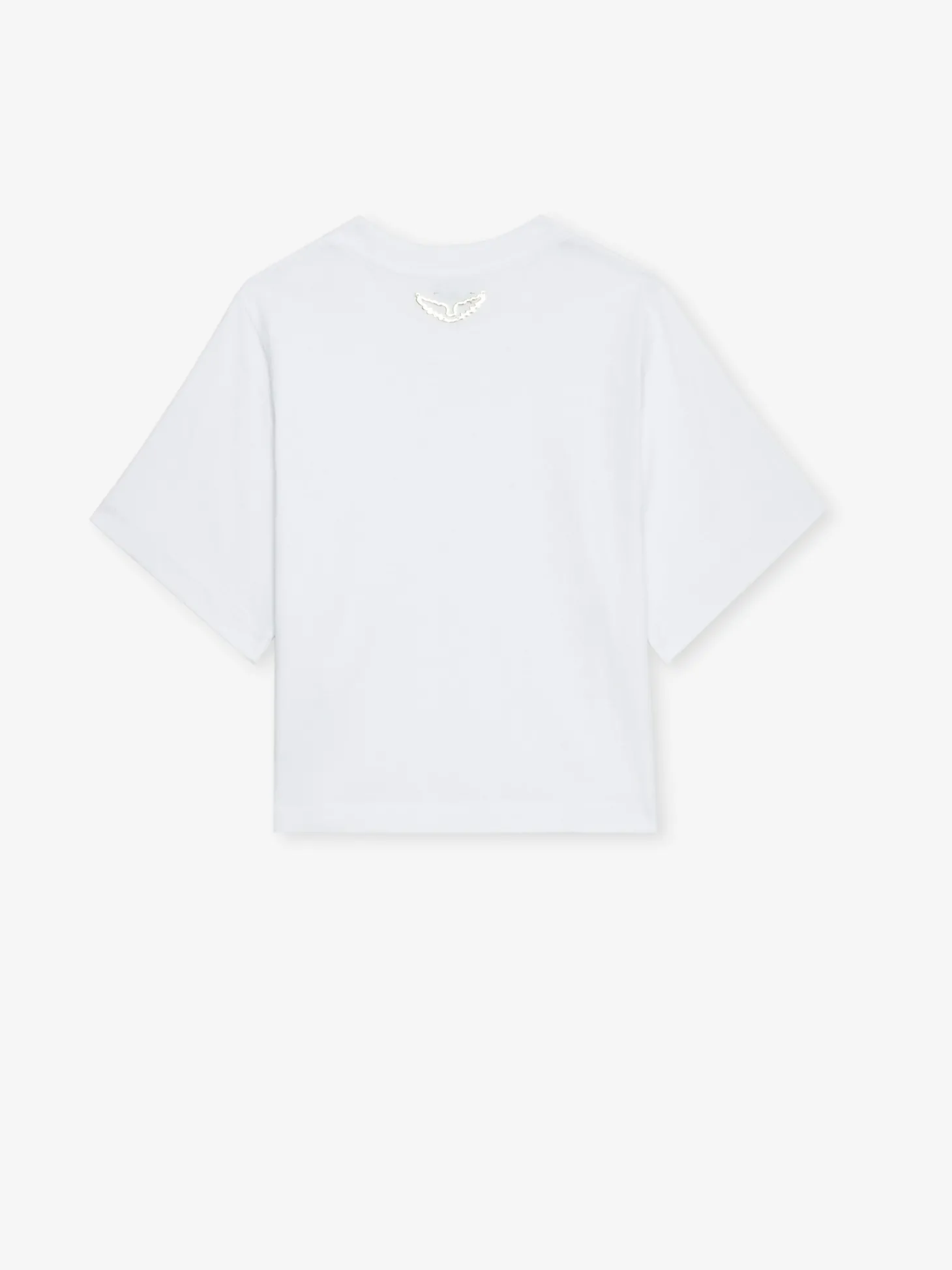 Cheap Zadig & Voltaire Lennox Cropped Tee Purewhite