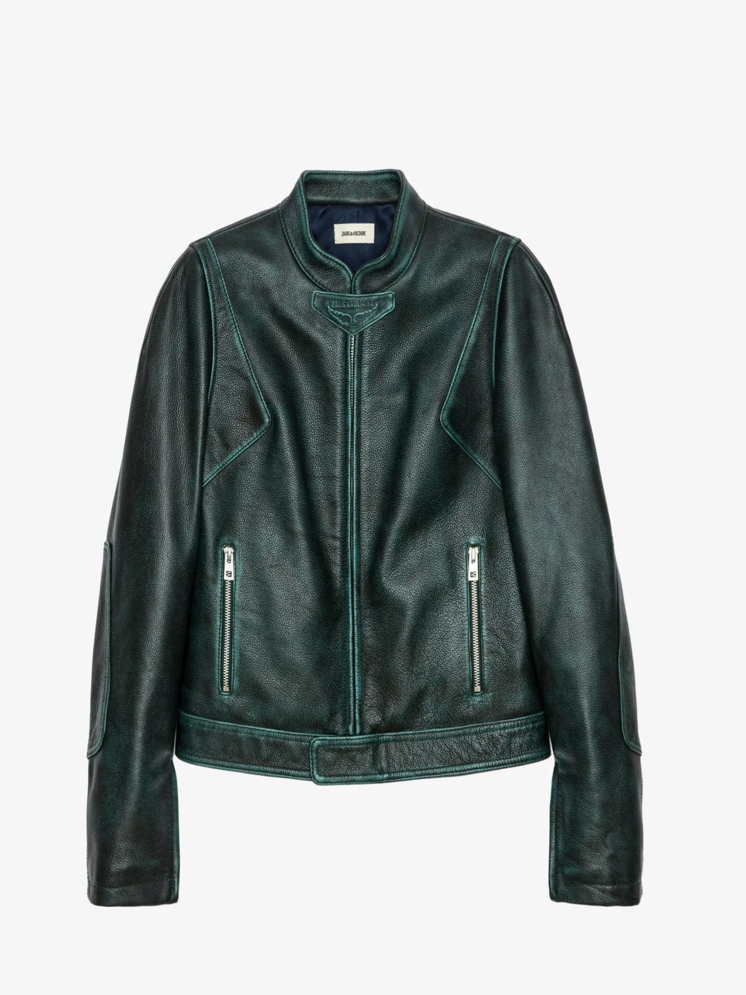 Clearance Zadig & Voltaire Loupa Leather Jacket Peaks