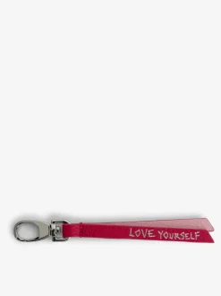 Sale Zadig & Voltaire Love Link Keyring Podium