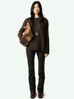Shop Zadig & Voltaire Malta Cashmere SweaterNEW Land