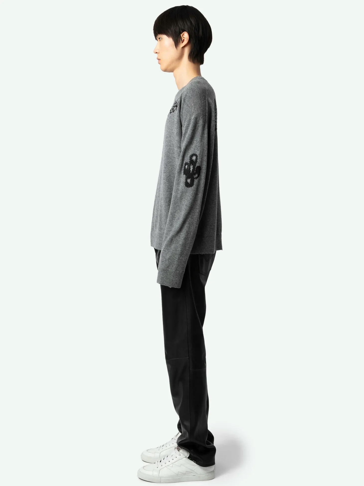 Store Zadig & Voltaire Marko Sweater Grismoyen