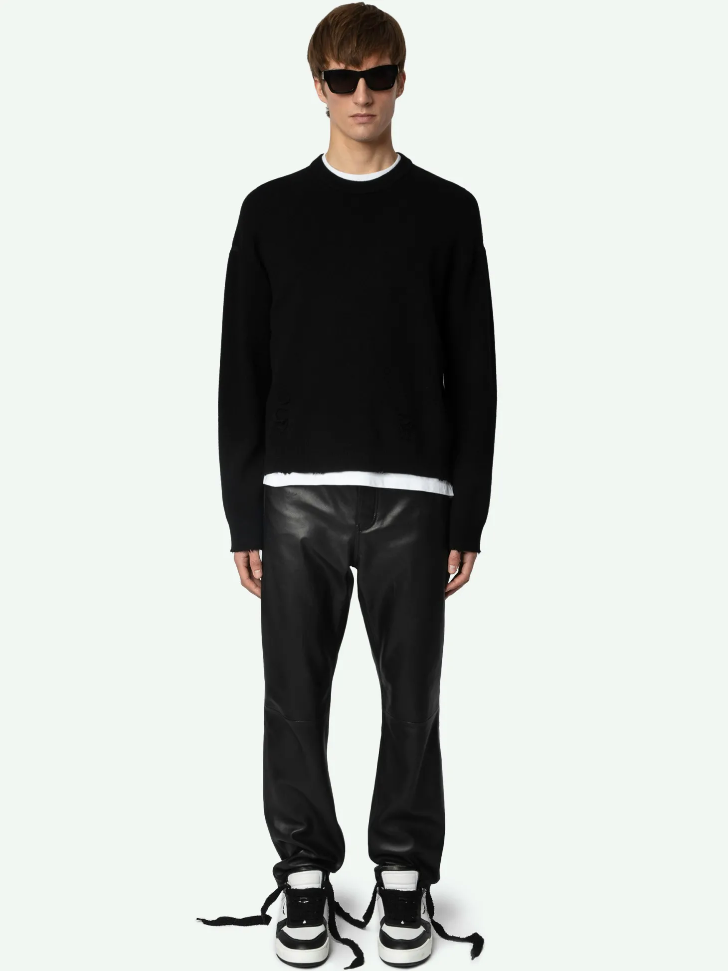 Best Sale Zadig & Voltaire Marko Wool Sweater Black