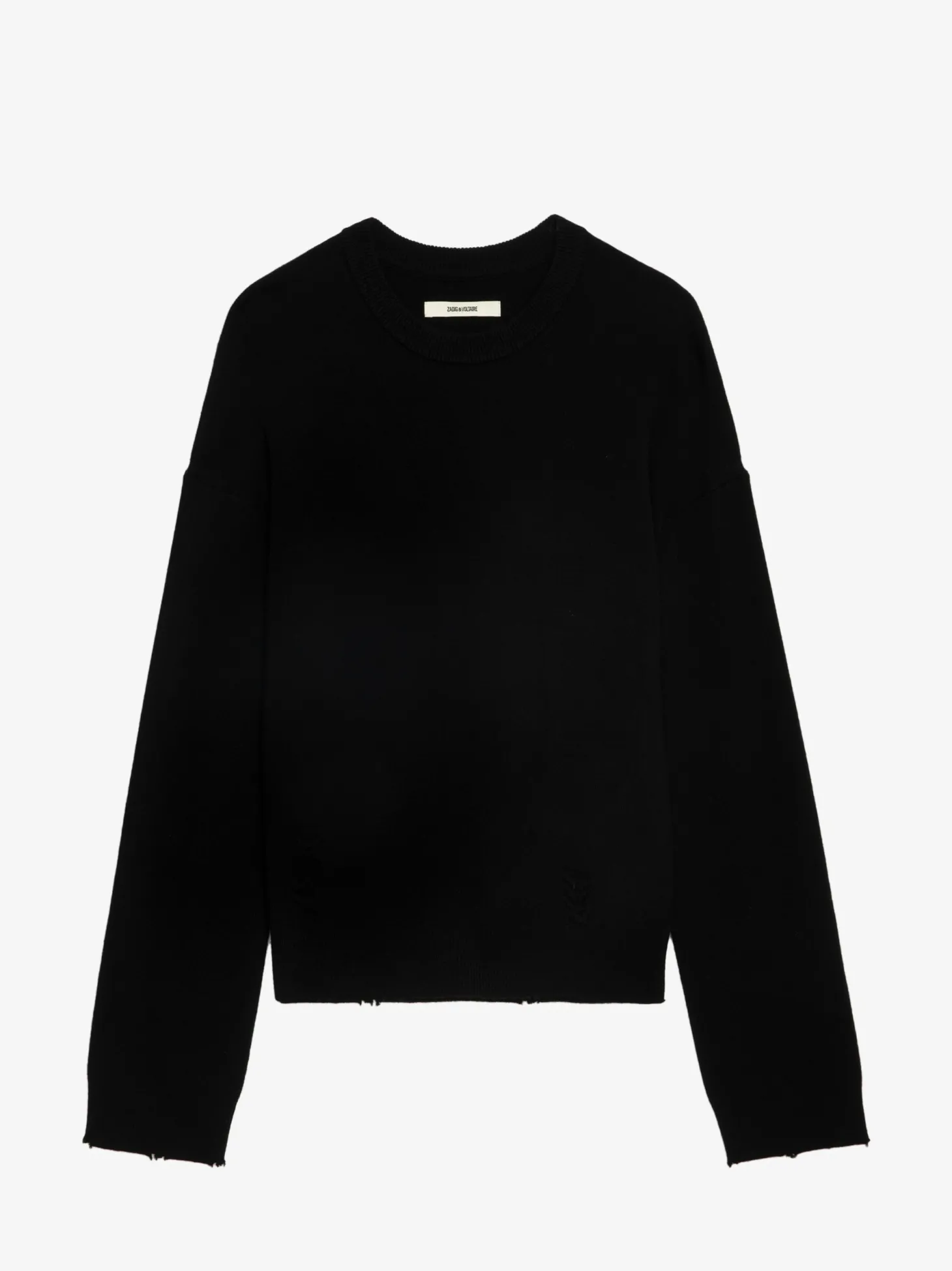 Best Sale Zadig & Voltaire Marko Wool Sweater Black
