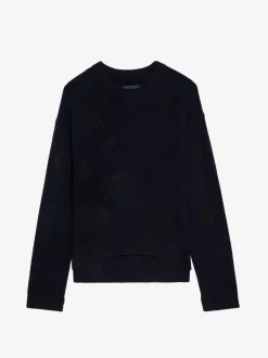 Cheap Zadig & Voltaire Markus Cashmere SweaterNEW Encre