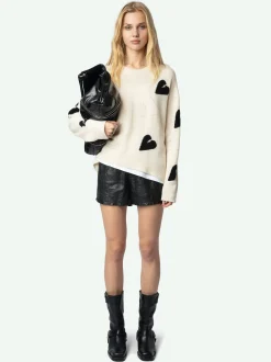 Flash Sale Zadig & Voltaire Markus Cashmere SweaterNEW Ecru