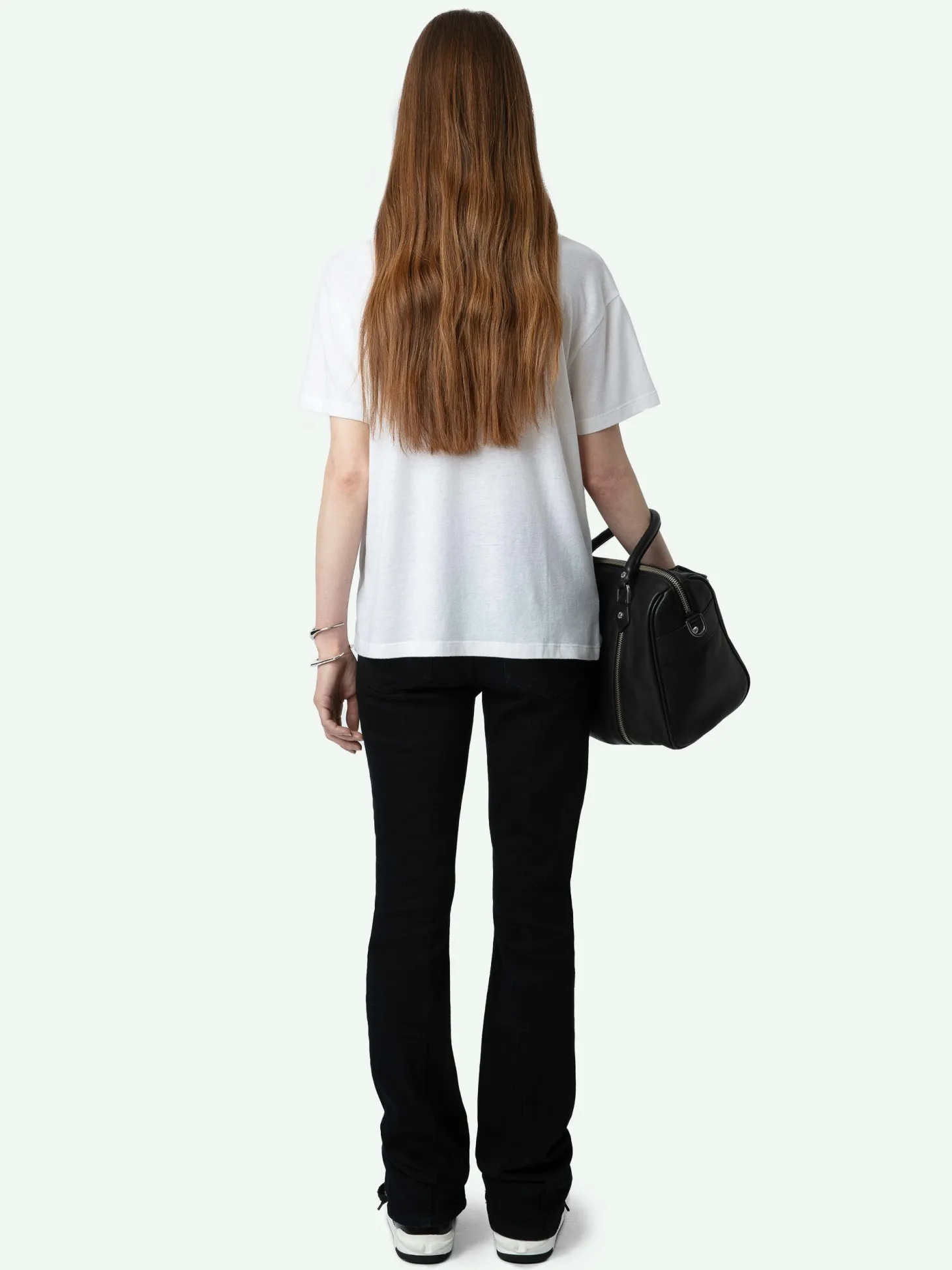 Store Zadig & Voltaire Marta Diamante Wings T-shirt White