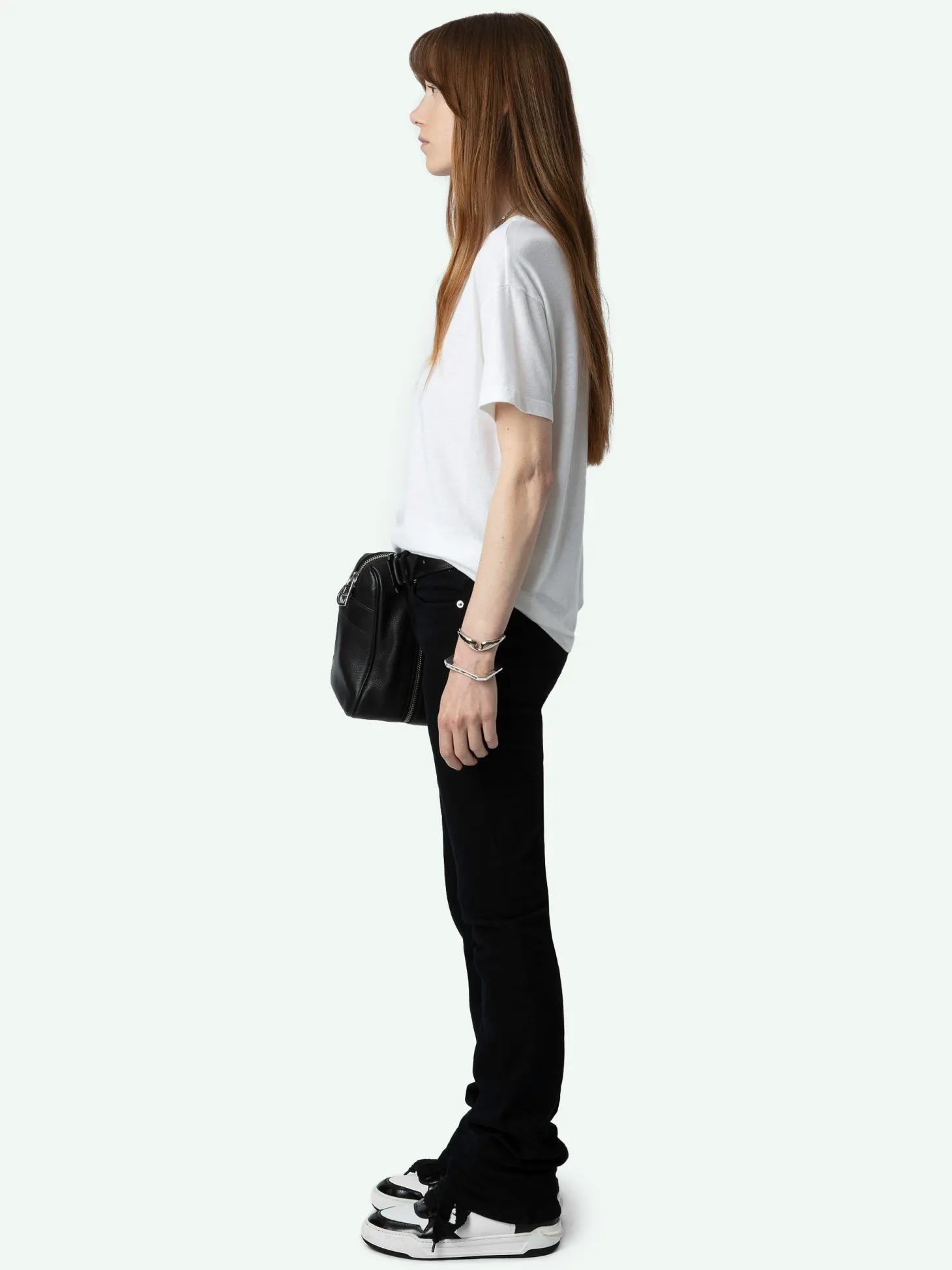 Store Zadig & Voltaire Marta Diamante Wings T-shirt White