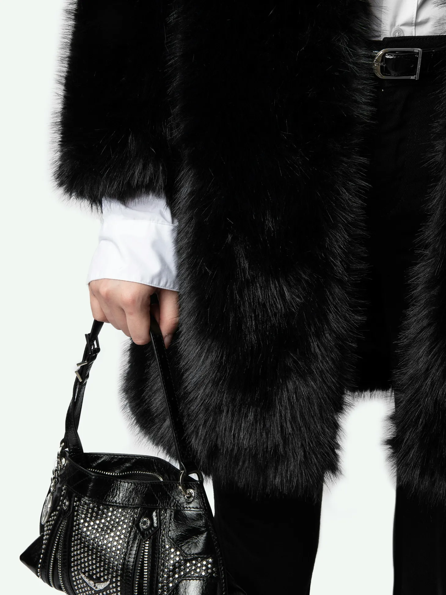Cheap Zadig & Voltaire Milas CoatNEW Black
