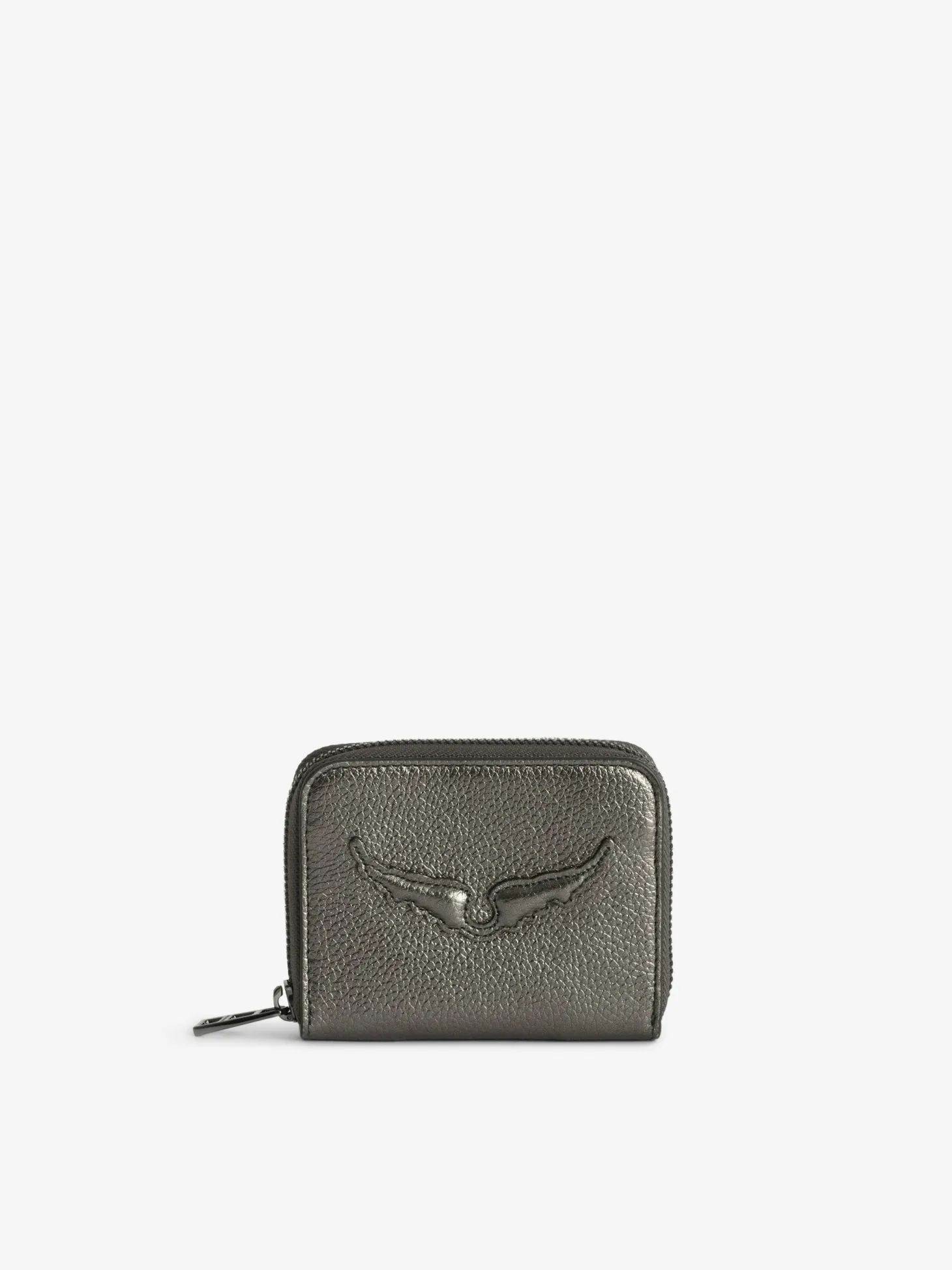 Online Zadig & Voltaire Mini ZV Coin PurseNEW Gun