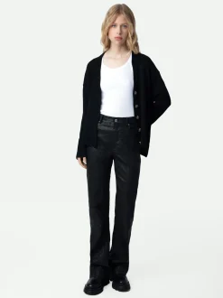 Outlet Zadig & Voltaire Mirka Jewelled Cashmere CardiganICONIC Black