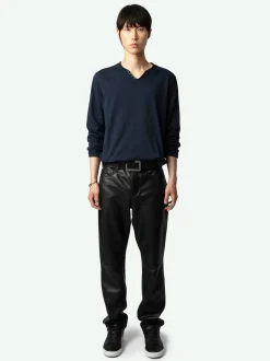 Best Sale Zadig & Voltaire Monastir Henley T-shirtNEW Agathe
