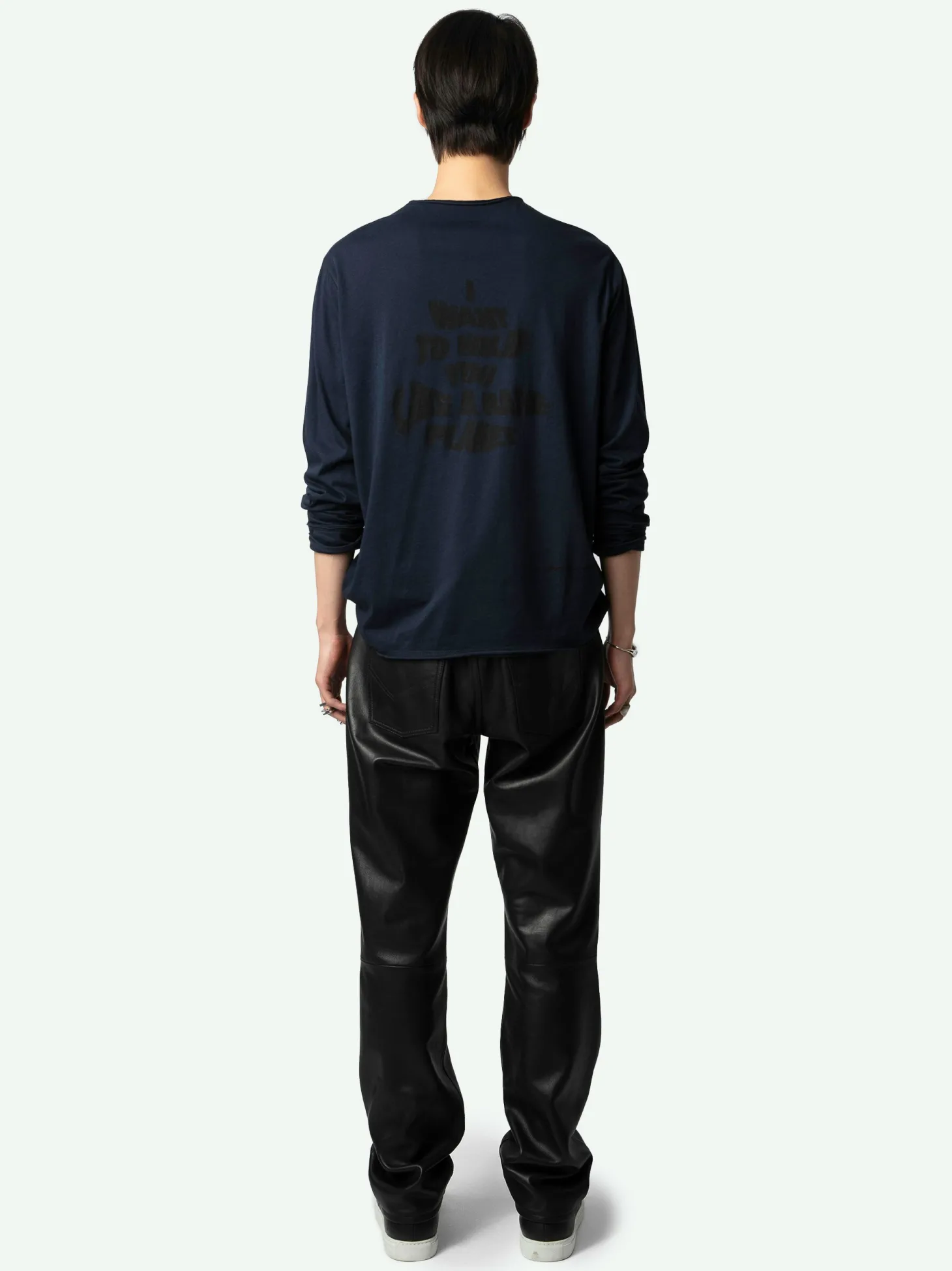 Best Sale Zadig & Voltaire Monastir Henley T-shirtNEW Agathe