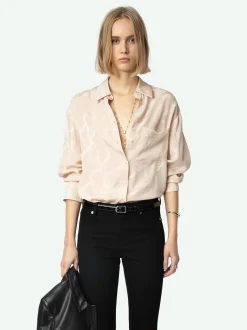 Online Zadig & Voltaire Morning Silk ShirtNEW Sweet