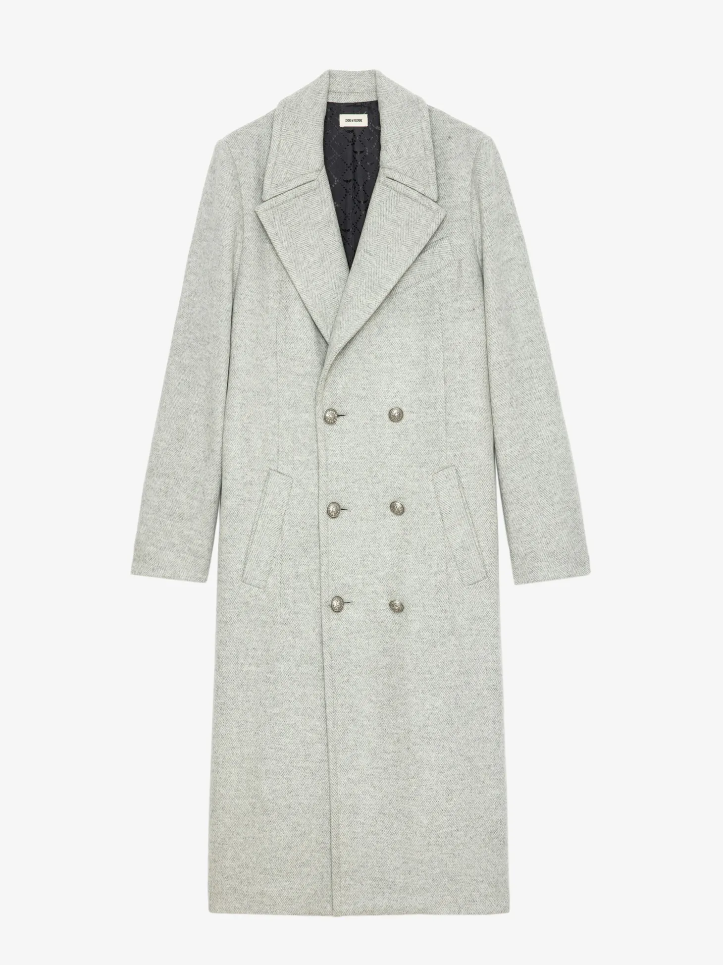 Cheap Zadig & Voltaire Mulan CoatNEW Grey
