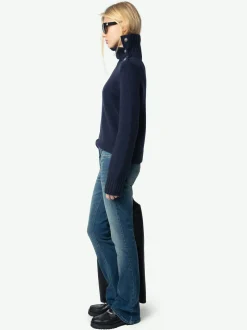 Discount Zadig & Voltaire Nalma Cashmere SweaterNEW Encre