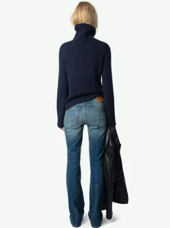 Discount Zadig & Voltaire Nalma Cashmere SweaterNEW Encre