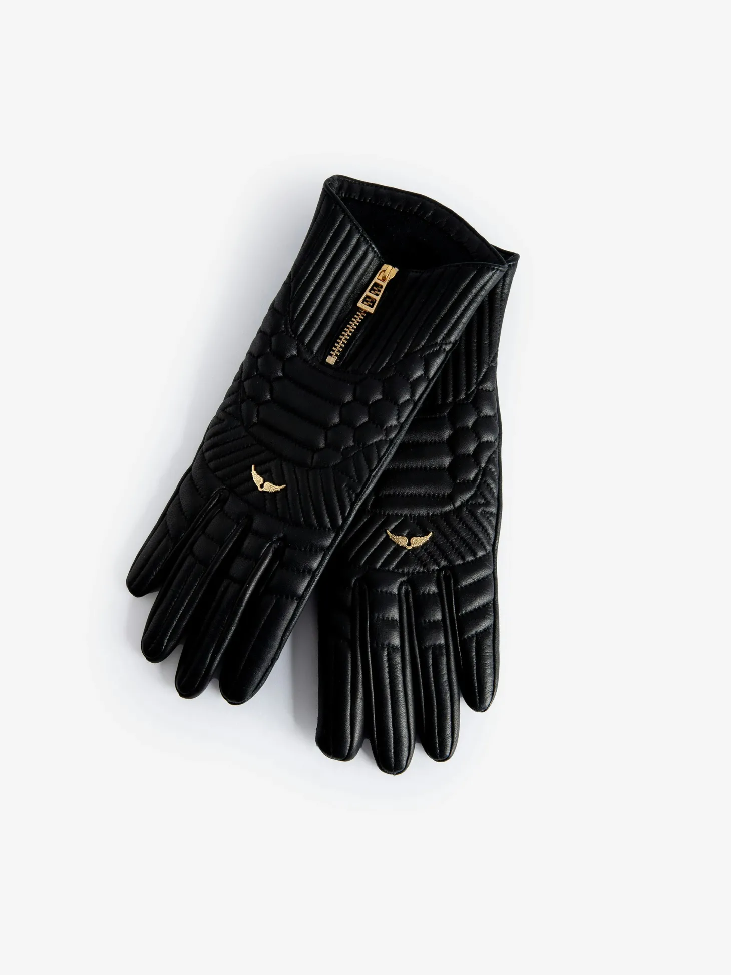Best Zadig & Voltaire Out of Hands GlovesNEW Black