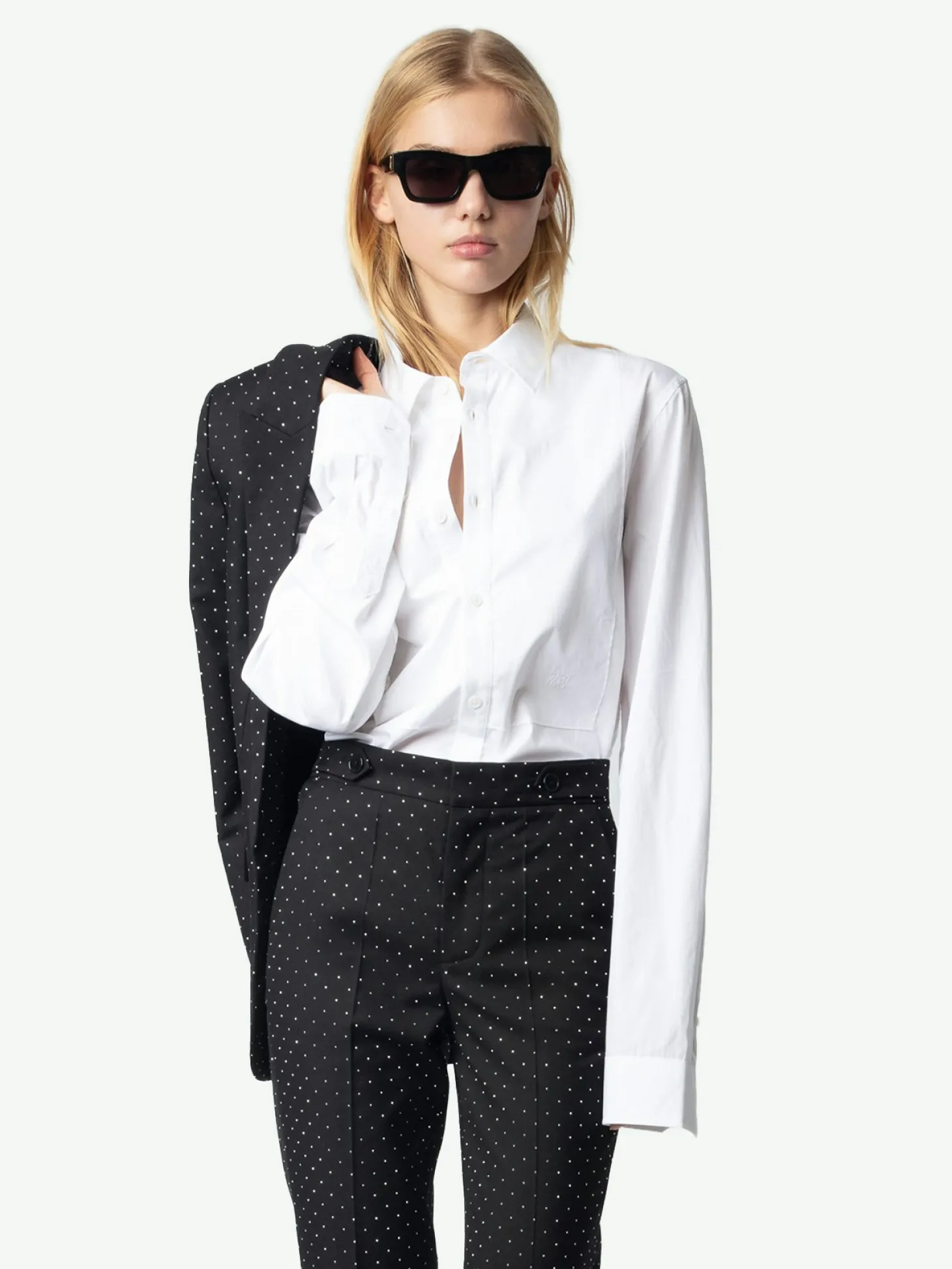 Fashion Zadig & Voltaire Panny PantsNEW Black