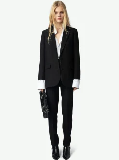 Cheap Zadig & Voltaire Panny PantsNEW Black