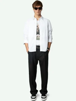 Cheap Zadig & Voltaire Pawl Pants Black