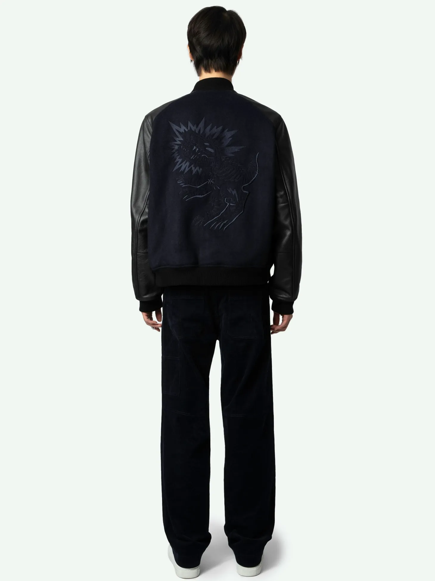 Store Zadig & Voltaire Pio Velvet PantsNEW Encre
