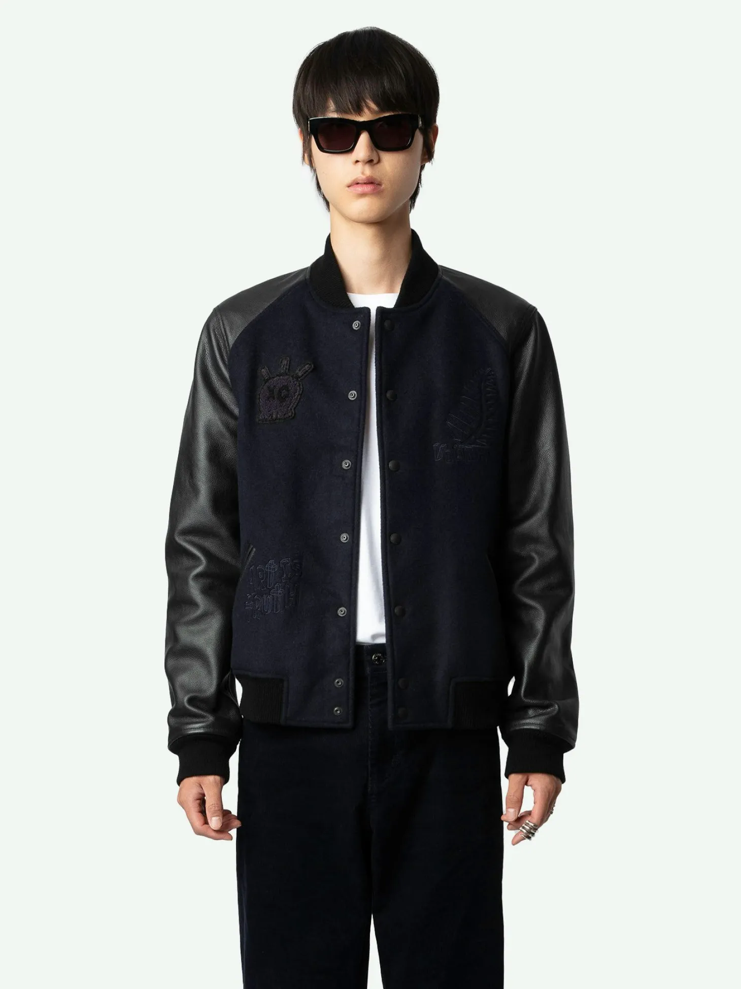 Store Zadig & Voltaire Pio Velvet PantsNEW Encre