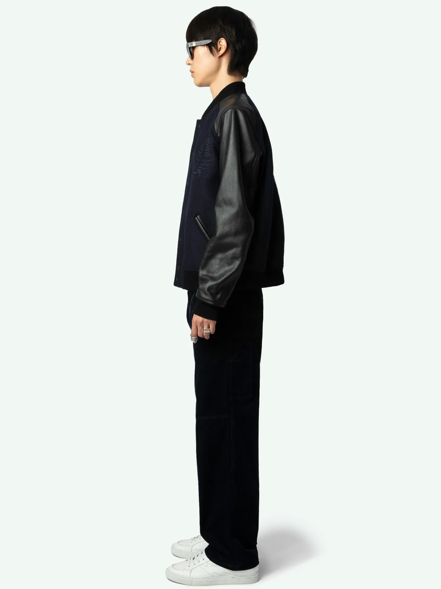 Store Zadig & Voltaire Pio Velvet PantsNEW Encre