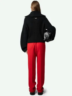 Outlet Zadig & Voltaire Pomy PantsNEW Crimson