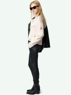 Store Zadig & Voltaire Pravis Cashmere SweaterNEW Pearly