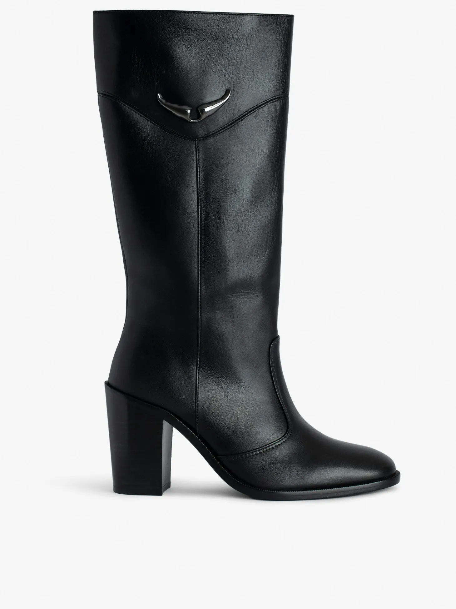 New Zadig & Voltaire Preiser Tall Boots Black