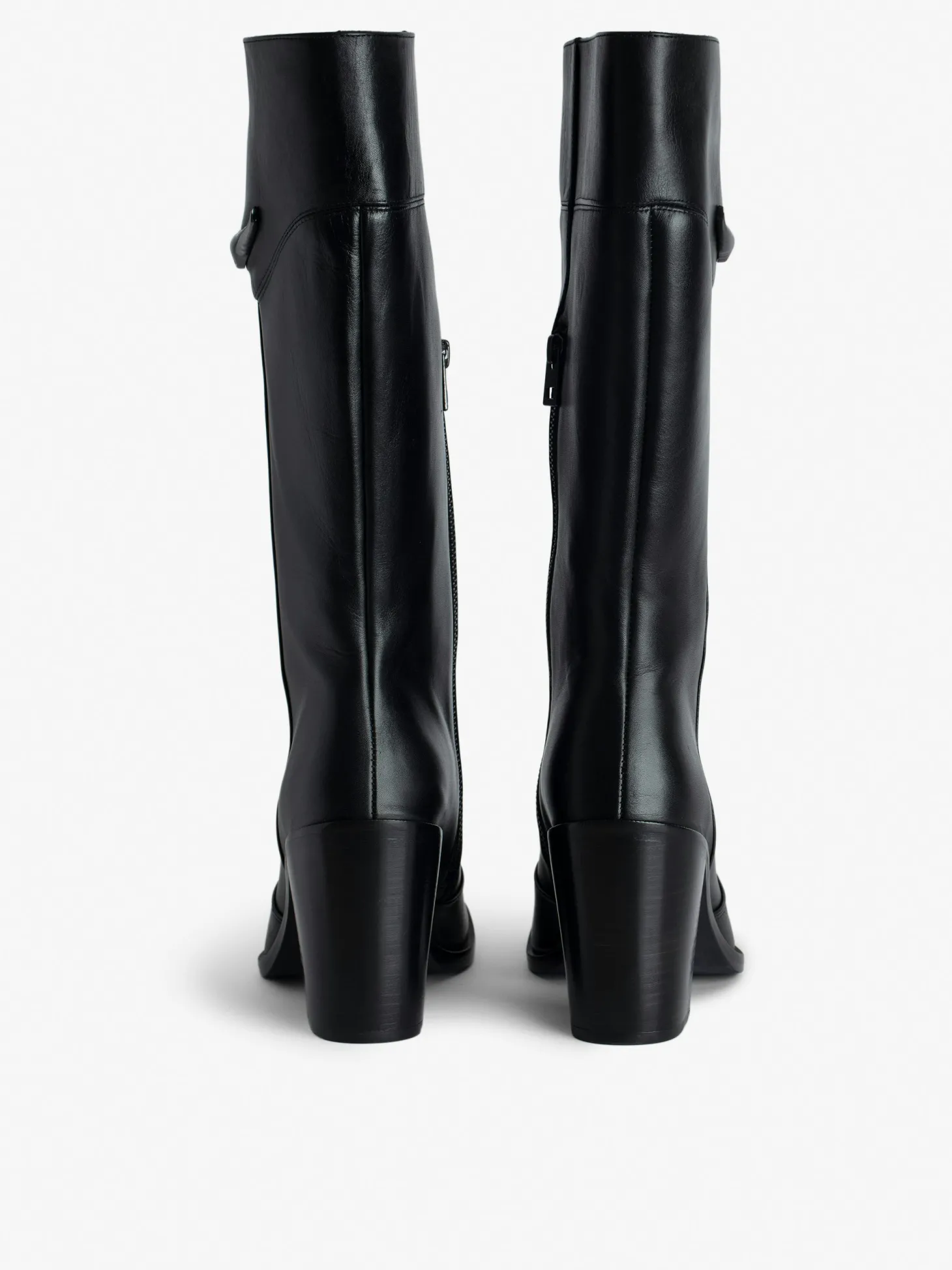 New Zadig & Voltaire Preiser Tall Boots Black