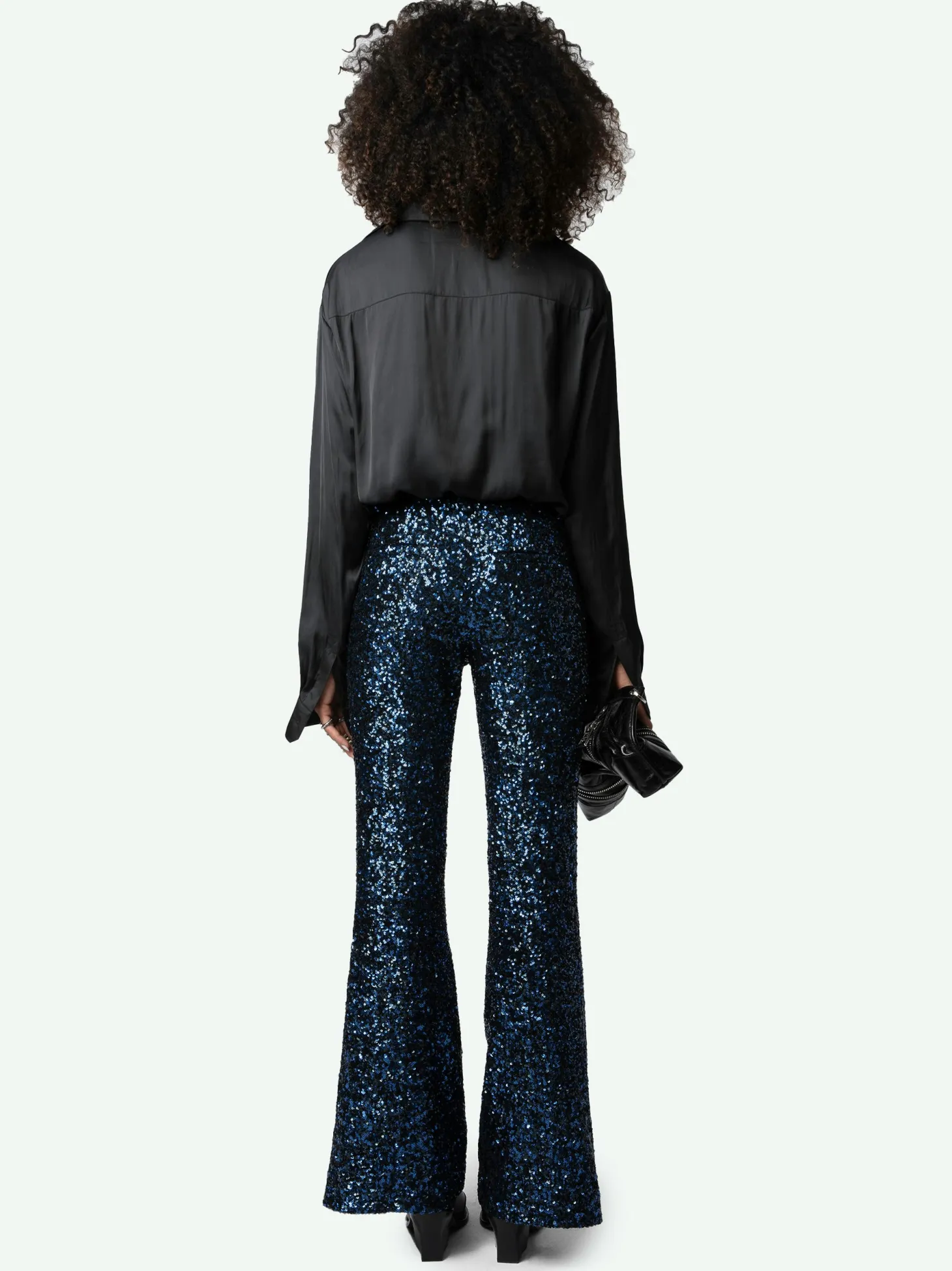 Flash Sale Zadig & Voltaire Prevy Sequin Pants Encre