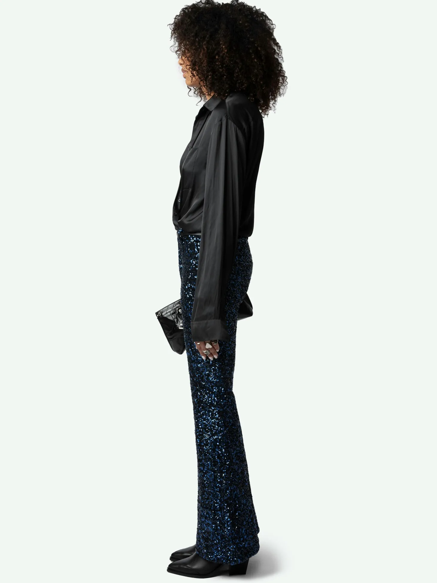 Flash Sale Zadig & Voltaire Prevy Sequin Pants Encre