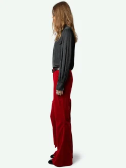 Flash Sale Zadig & Voltaire Prevy PantsNEW Velvet