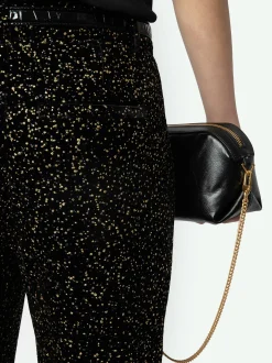 Best Sale Zadig & Voltaire Prevy Velvet PantsNEW Black
