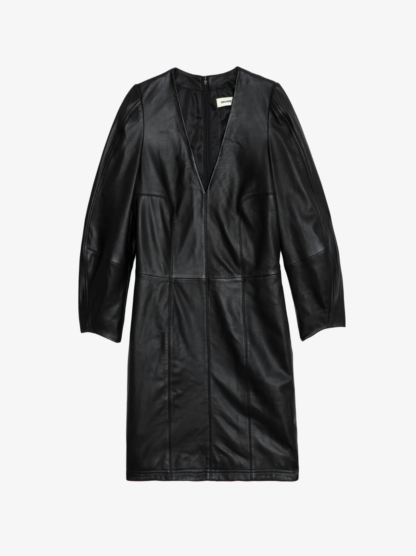 Shop Zadig & Voltaire Rean Leather DressNEW Black