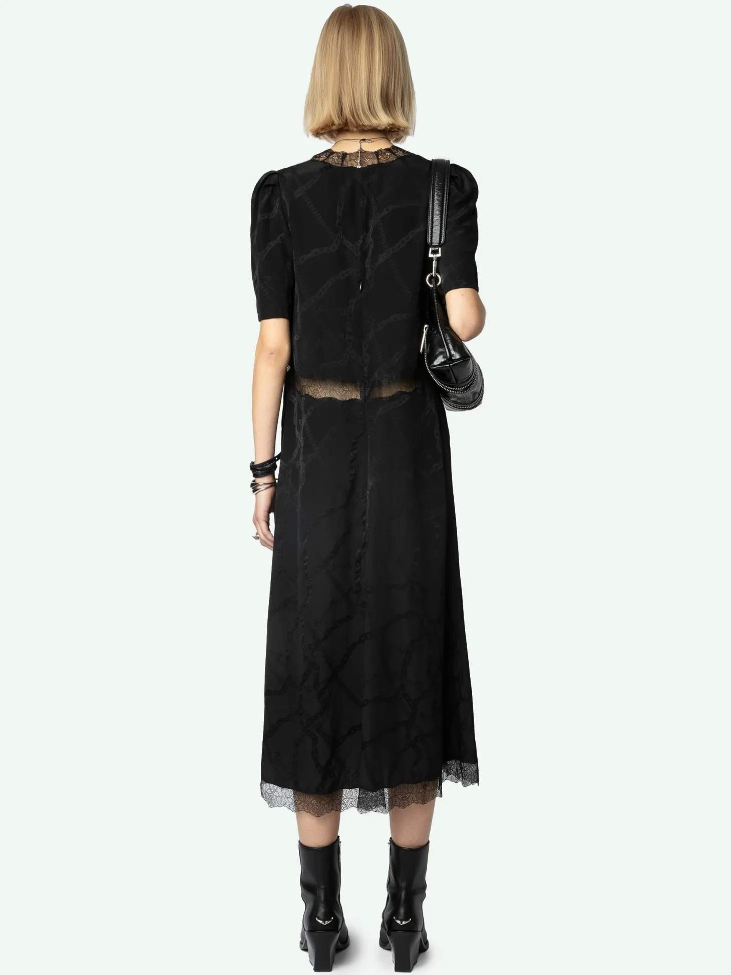 Flash Sale Zadig & Voltaire Redox Silk DressNEW Black