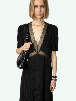 Flash Sale Zadig & Voltaire Redox Silk DressNEW Black
