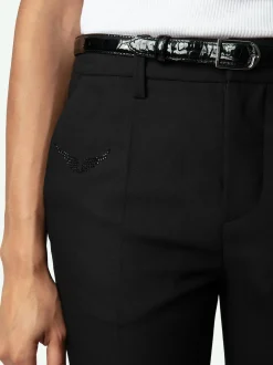 Online Zadig & Voltaire Rise Belt Black