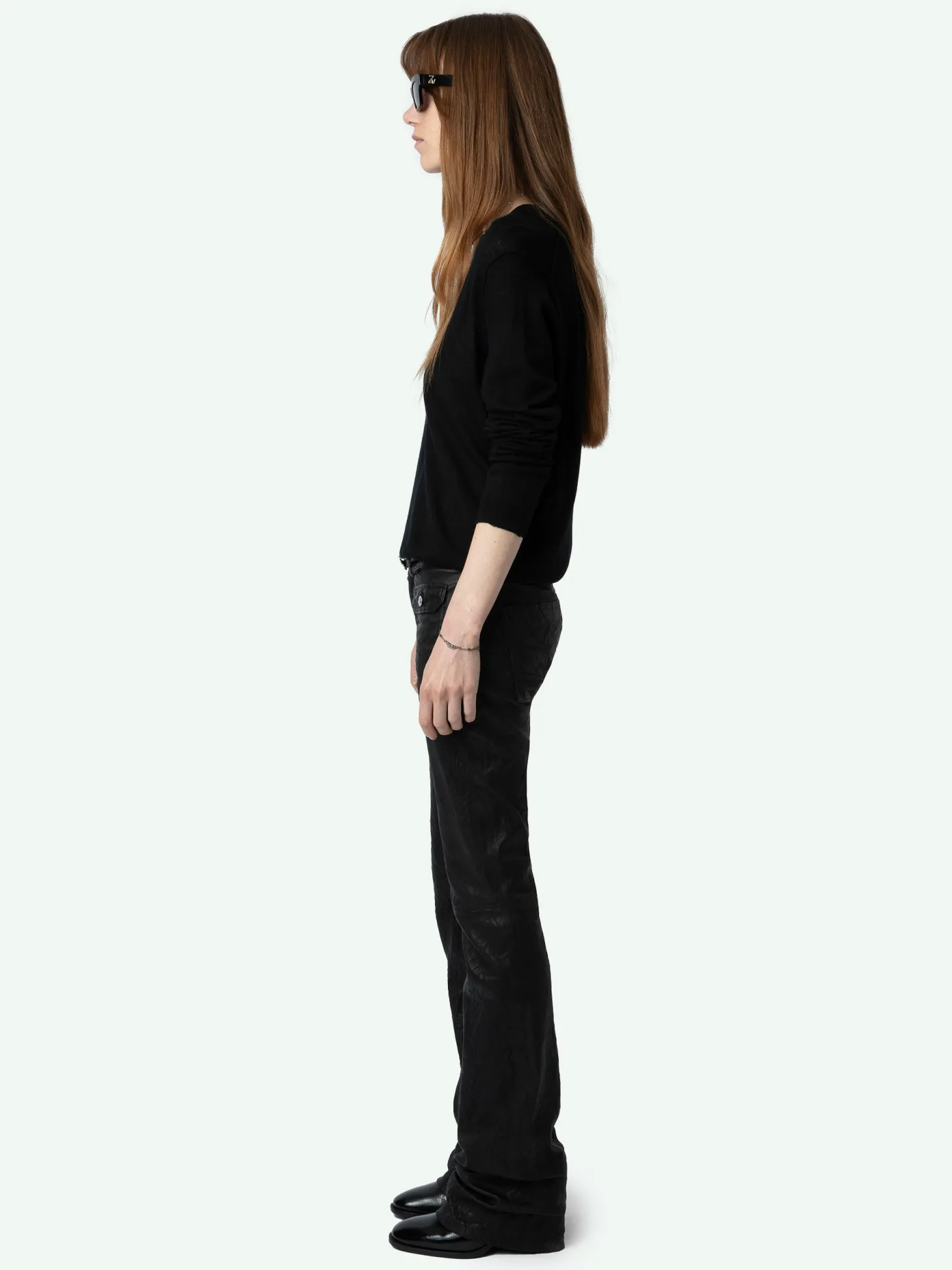 Best Sale Zadig & Voltaire Rivy Cashmere Sweater Black